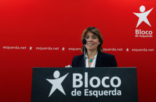 Catarina Martins manifestou a vontade de que o próximo Orçamento do Estado “seja um orçamento que possa continuar a recuperação de rendimentos do trabalho” - Foto de António Cotrim/Lusa