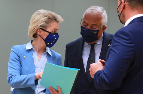 Ursula von der Leyen e António Costa