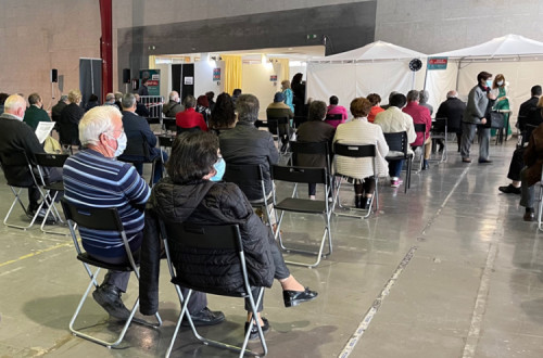 Centro de vacinação.