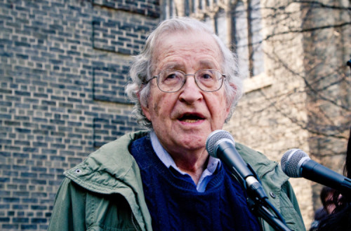 Noam Chomsky - Foto de Andrew Rusk/flickr