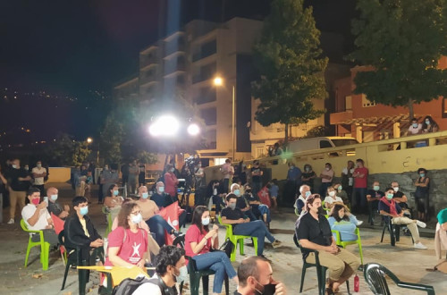 Comício do Bloco em Peso da Régua, 27 de agosto de 2021 - Foto de Joni Ledo