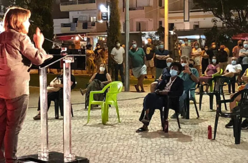 Comício do Bloco em Monte Gordo - Foto do Bloco de VRSA