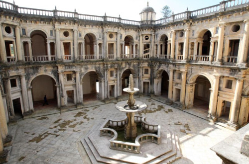 Convento de Cristo, em Tomar. Fonte: DGPC. 