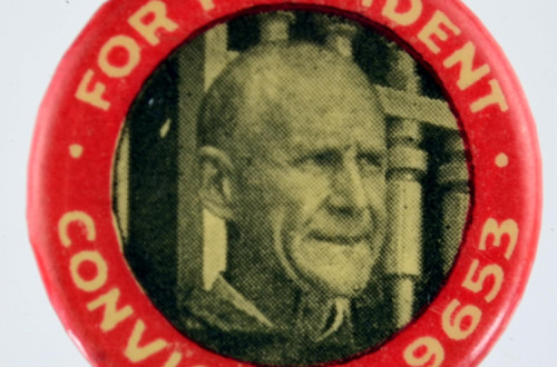 Material da campanha de 1920 de Eugene V. Debs.