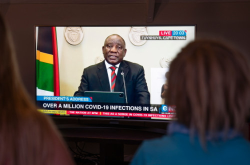 Cyril Ramaphosa – Foto de Nic Bthma/Epa/Lusa