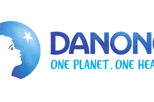 Logo da Danone, via danone.com