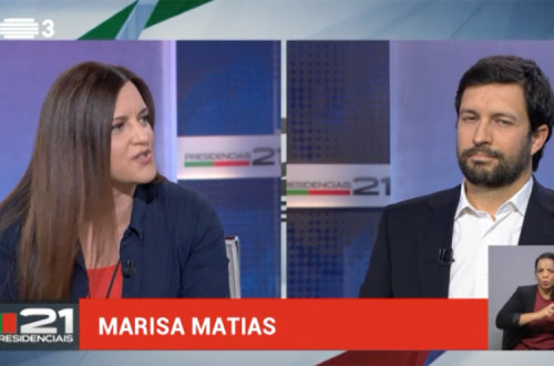 Marisa Matias e João Ferreira