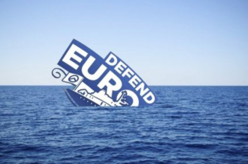 Imagem da campanha contra o barco da extrema-direita Defend Europe da organização Hope no Hate. 