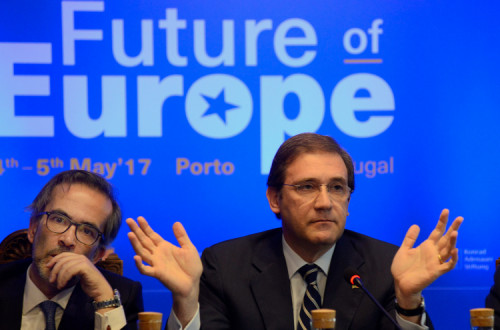 O atual responsável pelo programa económico de Paulo Rangel defendeu também a privatização da Segurança Social. Foto de Fernando Veludo, Lusa [arquivo].