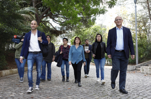 Visita à Escola Básica Francisco de Arruda.  Novembro de 2019.