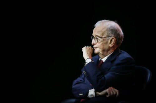 Jorge Sampaio na sessão evocativa dos 30 anos do Moderno Planeamento Estratégico de Lisboa, que foi introduzido durante o seu primeiro mandato na Câmara Municipal.