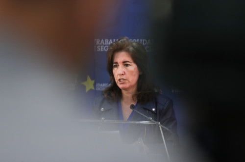 Ana Mendes Godinho. Foto de Tiago Petinga/Lusa.