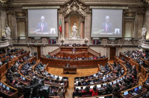 Debate do Orçamento do Estado para 2022. Foto de Mário Cruz/Lusa.