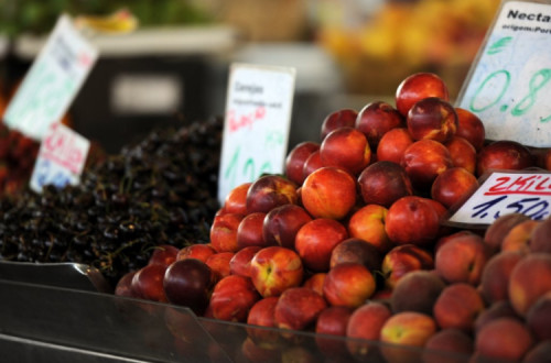 Venda de fruta. Foto de Paulete Matos.