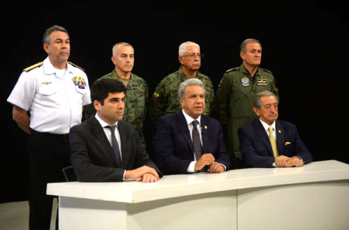 Lenin Moreno transferiu governo para Guayaquil