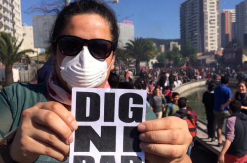 Greve geral no Chile. Outubro de 2019.