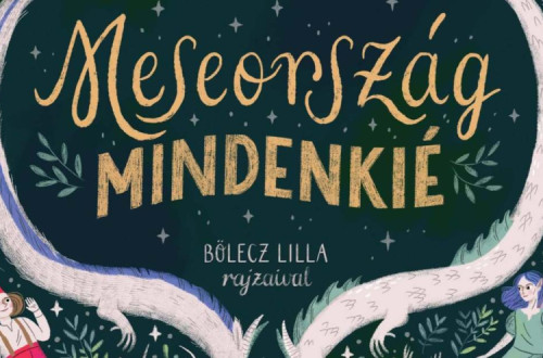 Pormenor da capa do livro Meseorszag mindenkie.