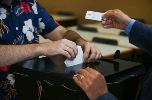 Mesa de voto