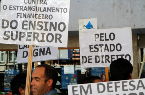 Manifestação do SNESup.