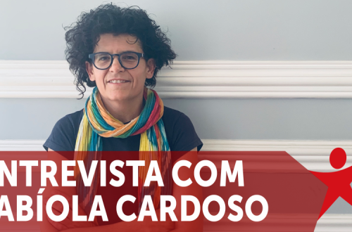 Fabíola Cardoso, candidata do Bloco por Santarém.