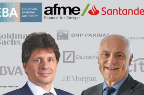 Adam Farkas e José Manuel Campa são dois novos protagonistas da saga das portas giratórias entre reguladores e regulados no setor financeiro europeu. Foto publicada no Corporate Europe Observatory
