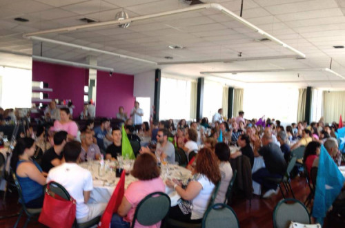 Sala cheia no Funchal. Foto de Paulete Matos