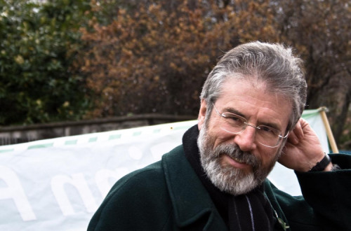 Gerry Adams, líder do Sinn Féin.