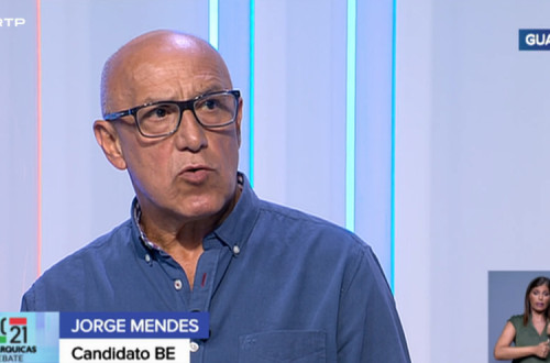 Jorge Mendes, candidato do Bloco à Câmara da Guarda, enunciou um programa com quatro eixos