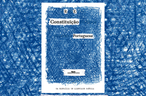 Capa do livro Reconstituição Portuguesa.