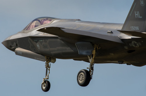 F-35A Lightning II 34th FS 14-5096 HL. Foto de Duncan Monk/Flickr