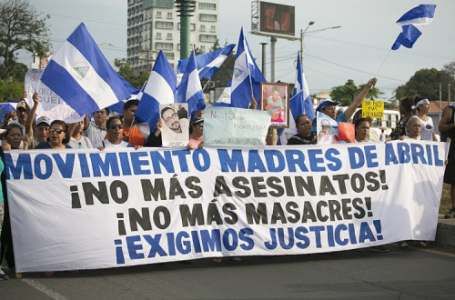 Madres de Abril de Nicaragua – foto Mejia Peralta/flickr