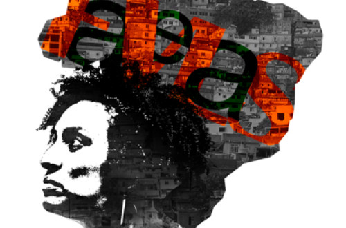 Marielle e as favelas. Imagem do Dicionário de Favelas Marielle Franco.
