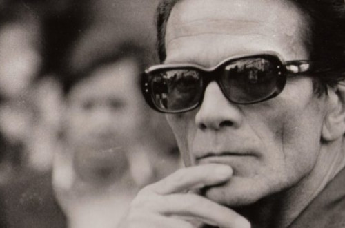 Pier Paolo Pasolini. Foto publicada no Insider.pt.