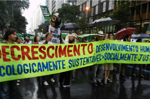 Manifestação no Rio de Janeiro. Foto de EcoDebate.