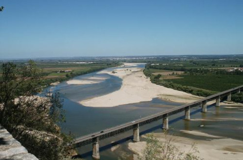 Rio Tejo em Santarém - Foto tepui.geoversum /flickr 