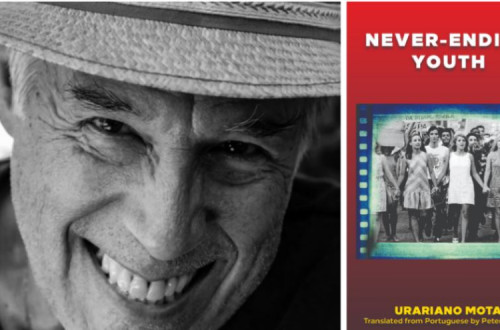 Tradutor Peter Lownds e a versão em inglês Never-Ending Youth. Foto: Jorge Vismara, no site People´s World
