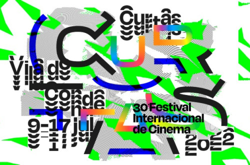 Cartaz do festival Curtas de Vila do Conde