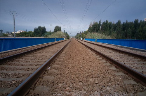 Caminho de Ferro em Aveiro. Foto de Antonio da Silva Martins/Flickr.