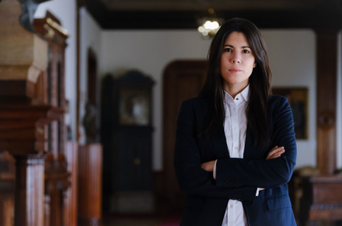 Mariana Mortágua. Foto de Ana Mendes.