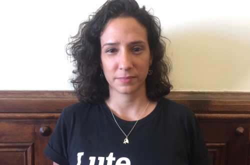Mônica Benício é ativista pelos direitos humanos e viúva de Marielle Franco