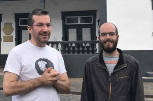 Paulino Ascenção e Ricardo Giestas. Fotos do site do Bloco de Esquerda da Madeira