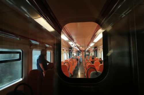 Comboio da Linha da Beira Alta.