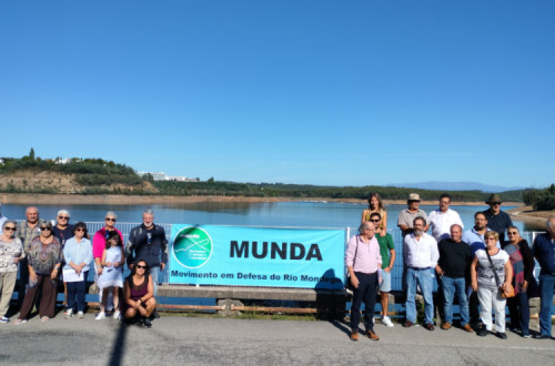 Concentração na barragem da Aguieira.