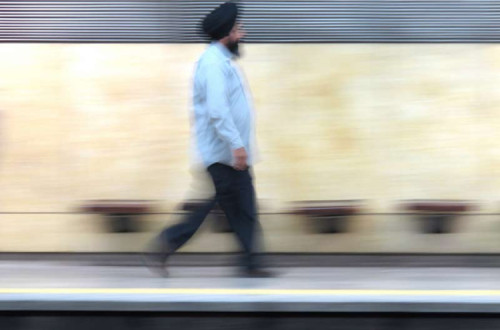 passageiro no metropolitano