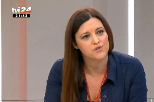 Marisa Matias em entrevista à TVI.