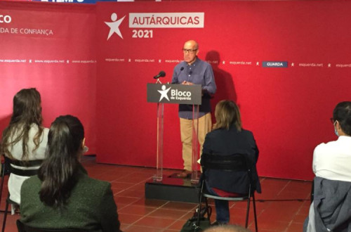 Jorge Manuel Mendes, candidato do Bloco à Câmara da Guarda - Foto esqeurda.net