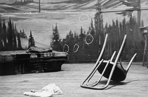 Palco onde Malcolm X foi assassinado. Foto da Biblioteca do Congresso dos EUA/Wikimedia Commons.