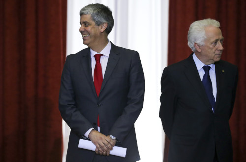 Enquanto Ministro das Finanças, Mário Centeno pediu o relatório ao Banco de Portugal, que rejeitou a entrega. Foto de José Sena Goução, Lusa.
