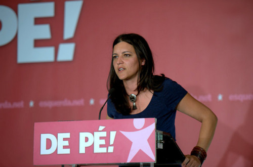 Continuaremos o nosso trabalho, sem traições, disse Marisa Matias. Foto de Paulete Matos