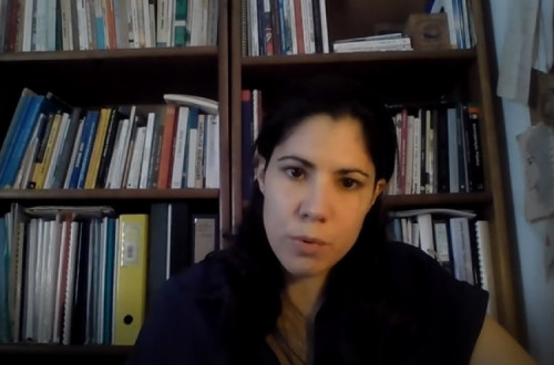 A dirigente do Bloco Mariana Mortágua.